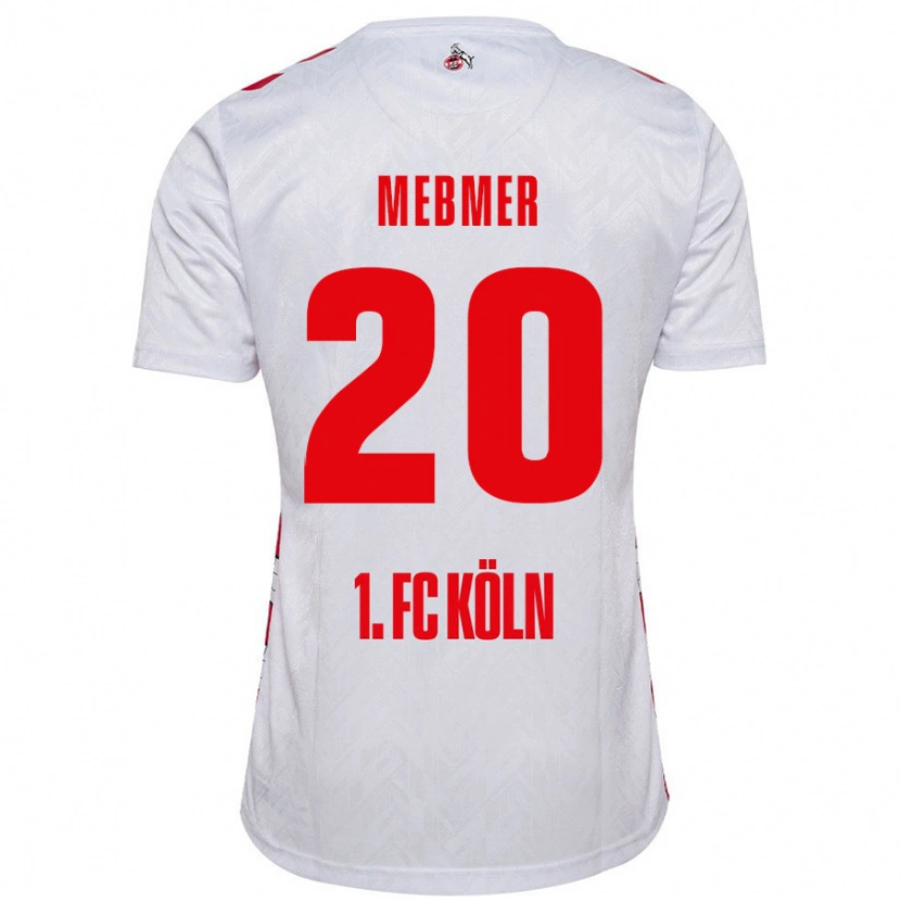 Danxen Kinderen Meike Meßmer #20 Wit Rood Thuisshirt Thuistenue 2024/25 T-Shirt