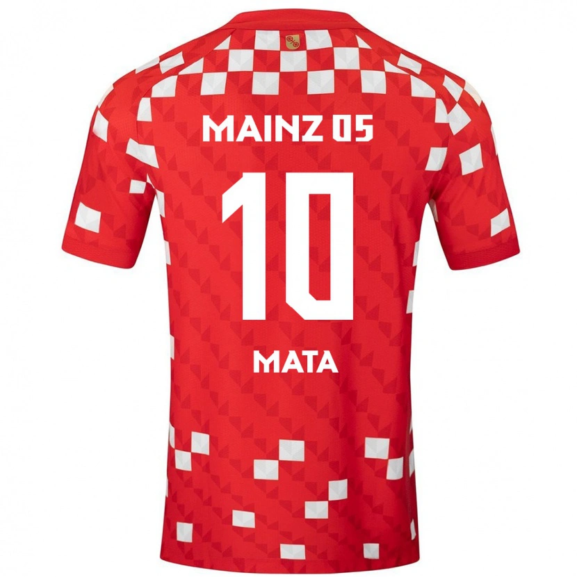 Danxen Kinderen Ken Mata #10 Wit Rood Thuisshirt Thuistenue 2024/25 T-Shirt