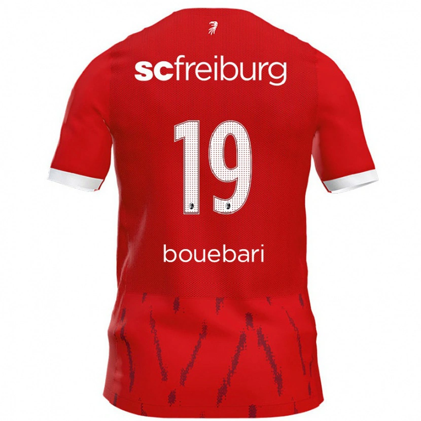 Danxen Kinderen Franci Bouebari #19 Rood Thuisshirt Thuistenue 2024/25 T-Shirt