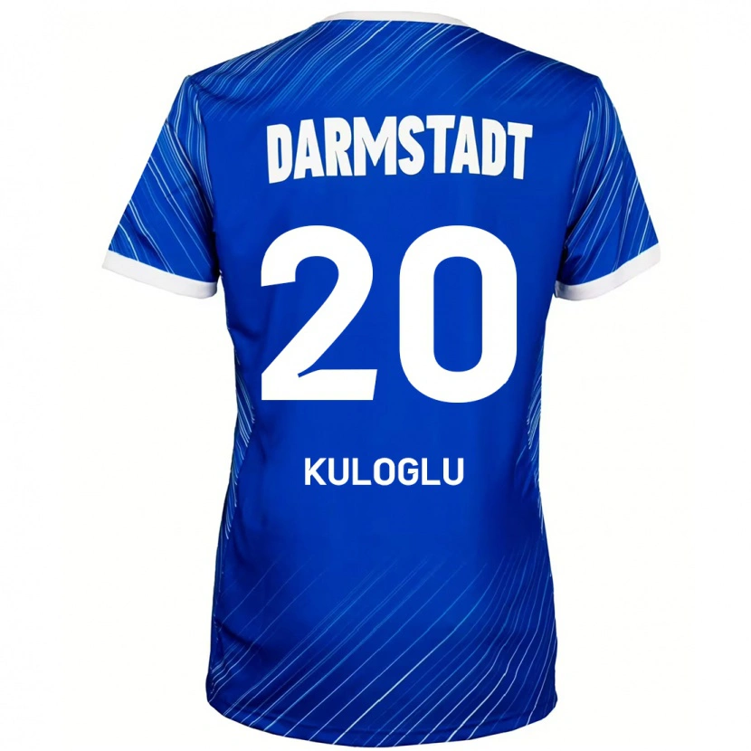 Danxen Kinderen Can Kuloglu #20 Blauw Wit Thuisshirt Thuistenue 2024/25 T-Shirt