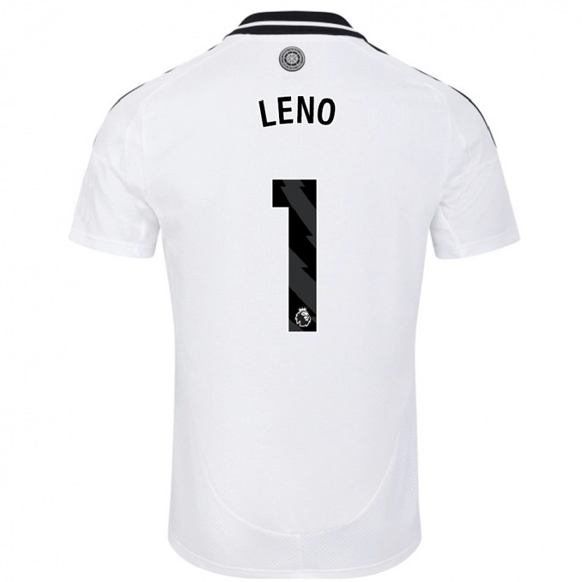 Danxen Kinderen Bernd Leno #1 Wit Thuisshirt Thuistenue 2024/25 T-Shirt