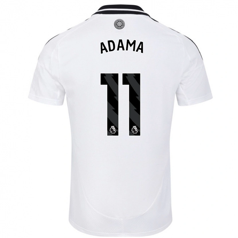 Danxen Kinderen Adama Traoré #11 Wit Thuisshirt Thuistenue 2024/25 T-Shirt