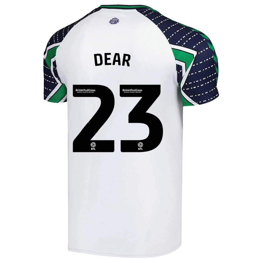 Danxen Kinderen Jenna Dear #23 Wit Uitshirt Uittenue 2024/25 T-Shirt