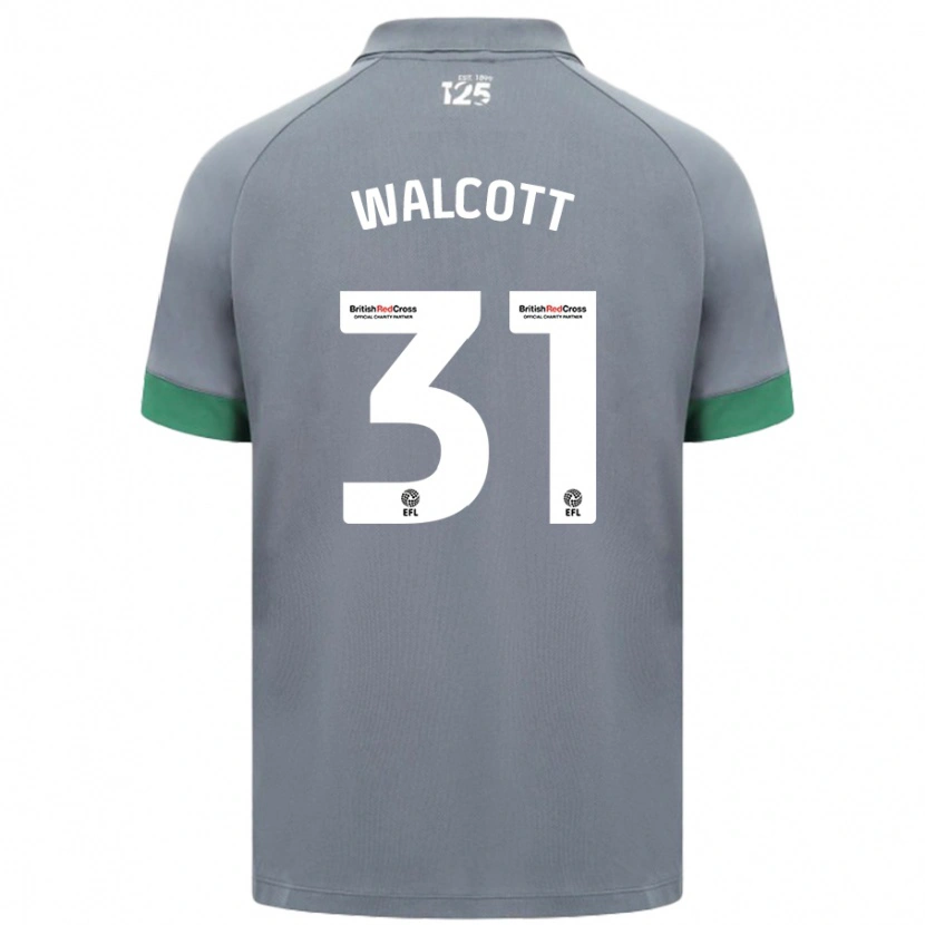 Danxen Kinderen Malachi Fagan-Walcott #31 Donkergrijs Uitshirt Uittenue 2024/25 T-Shirt