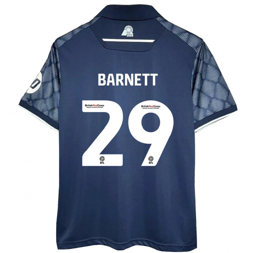 Danxen Kinderen Ryan Barnett #29 Zwart Uitshirt Uittenue 2024/25 T-Shirt