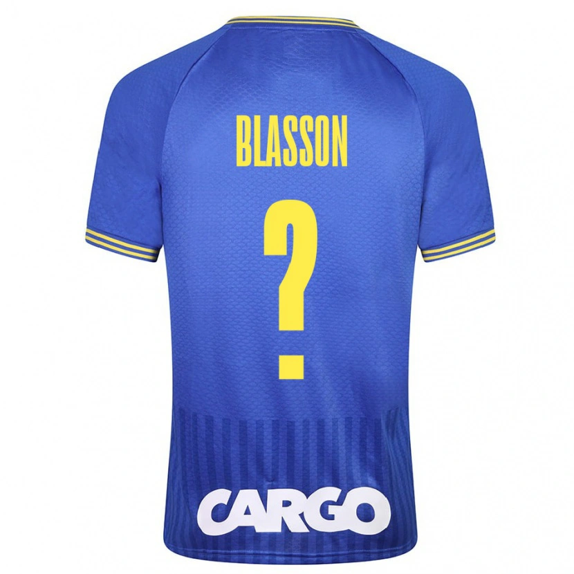 Danxen Kinderen Ariel Blasson #0 Wit Uitshirt Uittenue 2024/25 T-Shirt