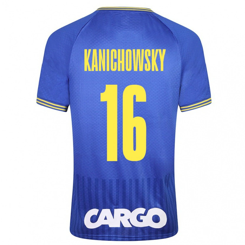 Danxen Kinderen Gabi Kanichowsky #16 Wit Uitshirt Uittenue 2024/25 T-Shirt