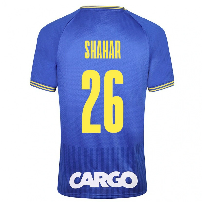 Danxen Kinderen Ido Shahar #26 Wit Uitshirt Uittenue 2024/25 T-Shirt