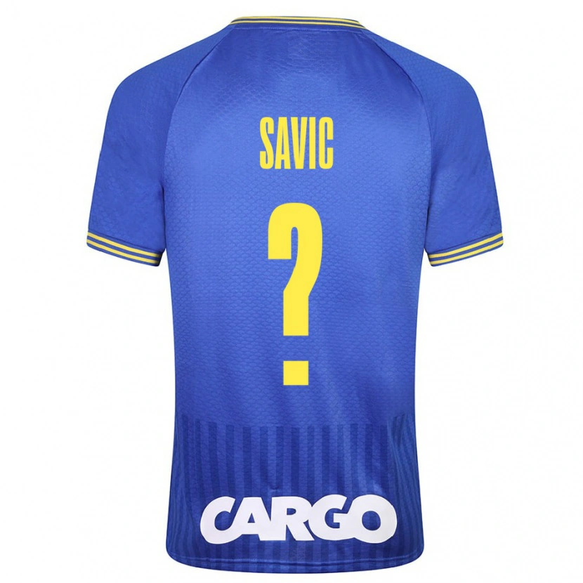 Danxen Kinderen Rom Savic #0 Wit Uitshirt Uittenue 2024/25 T-Shirt