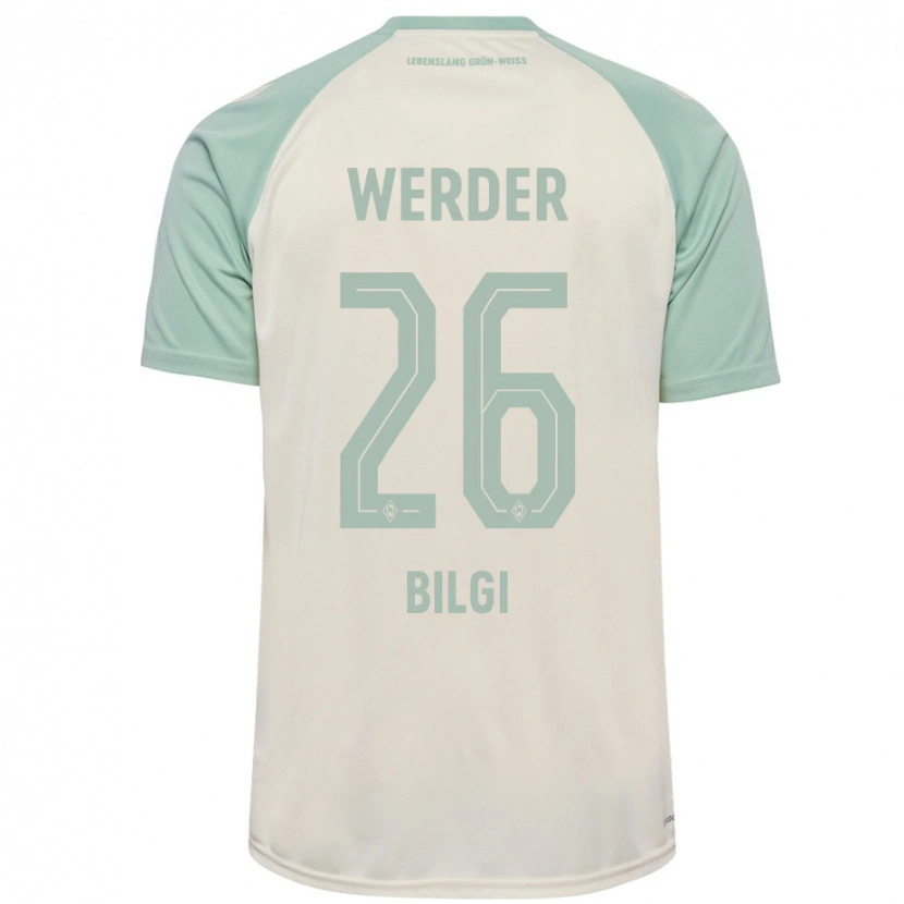 Danxen Kinderen Süleyman Bilgi #26 Off-White Lichtgroen Uitshirt Uittenue 2024/25 T-Shirt