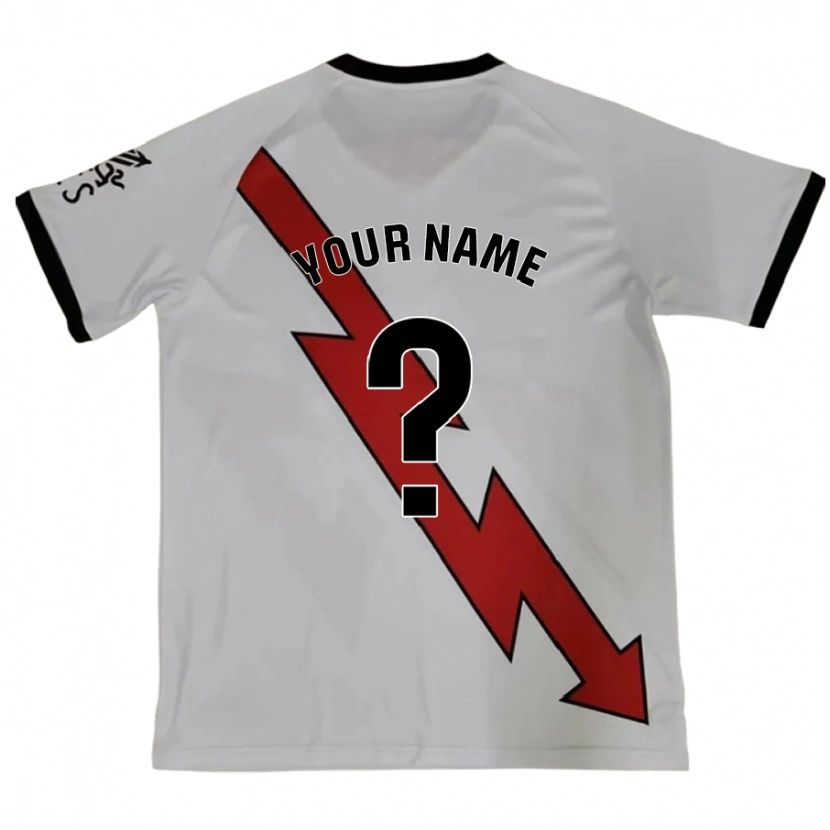 Danxen Kinderen Uw Naam #0 Rood Uitshirt Uittenue 2024/25 T-Shirt