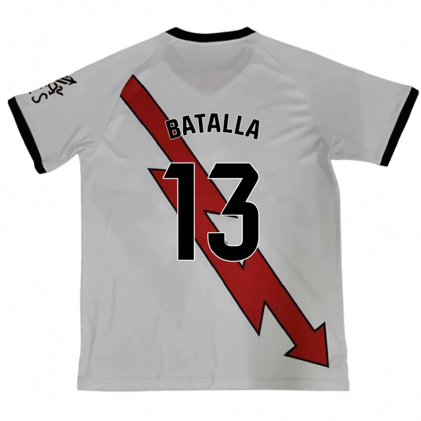 Danxen Kinderen Augusto Batalla #13 Rood Uitshirt Uittenue 2024/25 T-Shirt