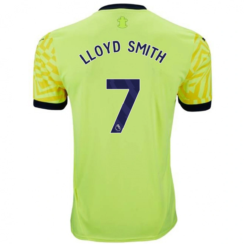 Danxen Kinderen Lexi Lloyd-Smith #7 Geel Uitshirt Uittenue 2024/25 T-Shirt