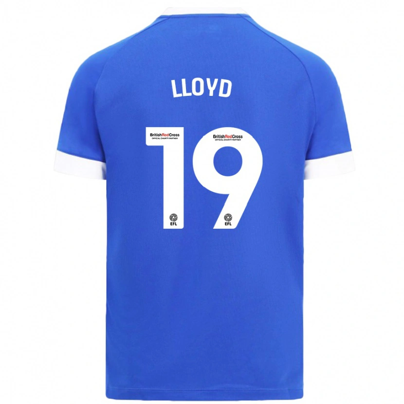 Danxen Heren Madison Lloyd #19 Hemelsblauw Thuisshirt Thuistenue 2024/25 T-Shirt