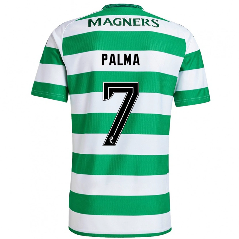 Danxen Heren Luis Palma #7 Groen Wit Thuisshirt Thuistenue 2024/25 T-Shirt