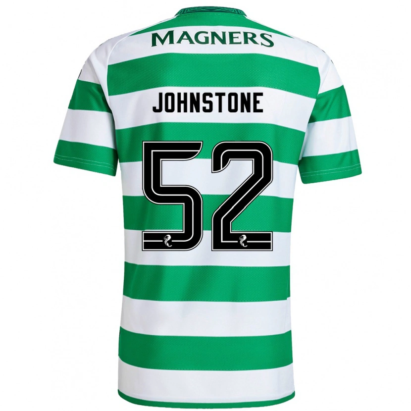 Danxen Heren Rachael Johnstone #52 Groen Wit Thuisshirt Thuistenue 2024/25 T-Shirt