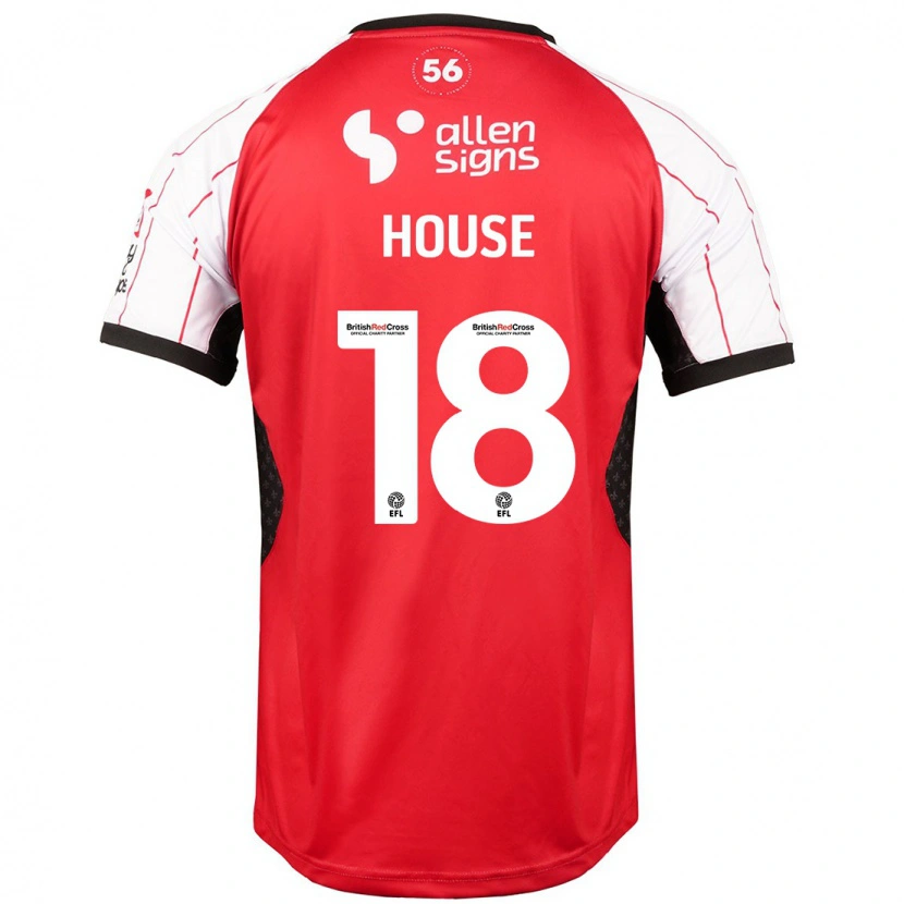 Danxen Heren Ben House #18 Wit Thuisshirt Thuistenue 2024/25 T-Shirt