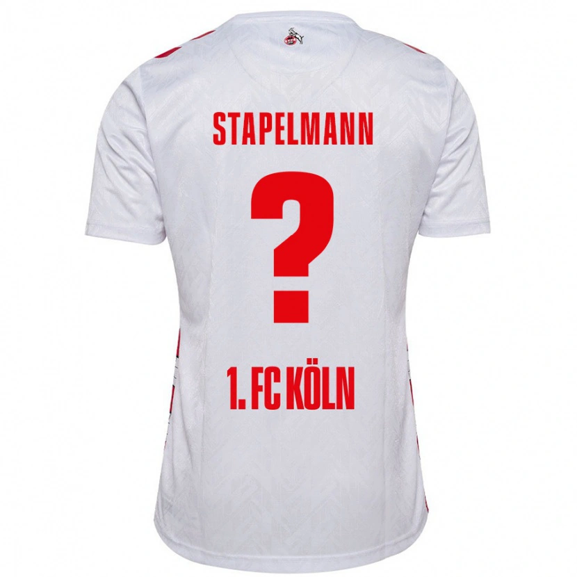 Danxen Heren Luis Stapelmann #0 Wit Rood Thuisshirt Thuistenue 2024/25 T-Shirt