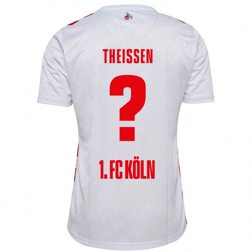 Danxen Heren Jarun Theißen #0 Wit Rood Thuisshirt Thuistenue 2024/25 T-Shirt