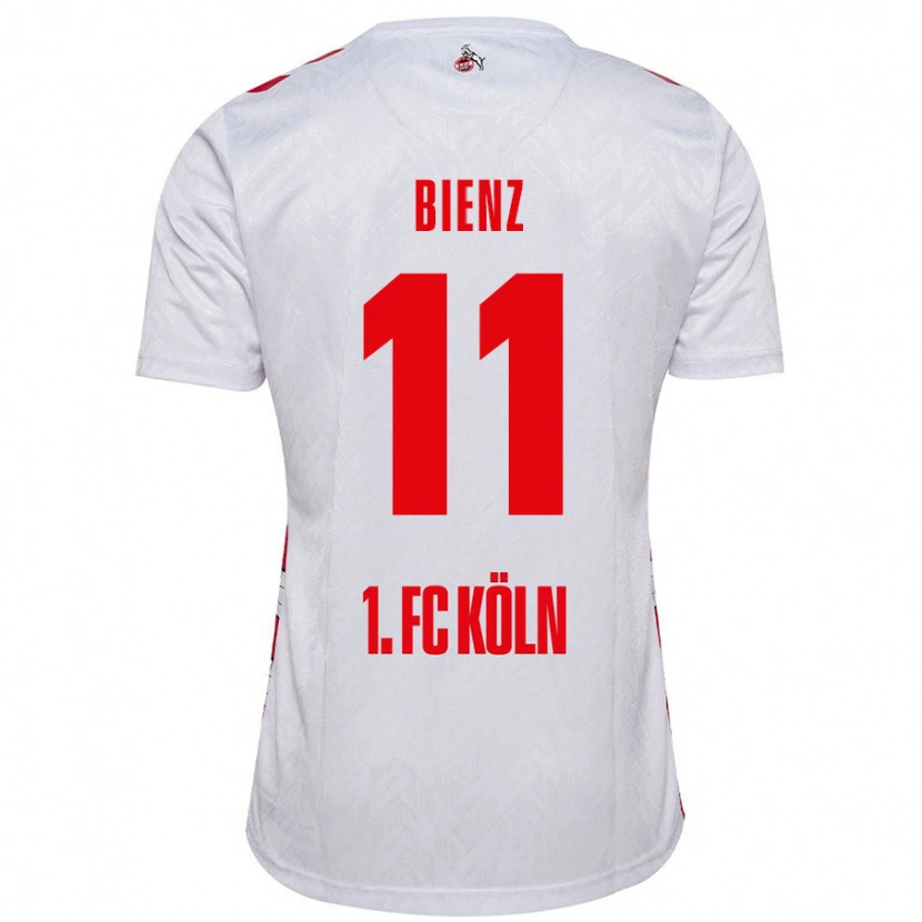 Danxen Heren Alena Bienz #11 Wit Rood Thuisshirt Thuistenue 2024/25 T-Shirt