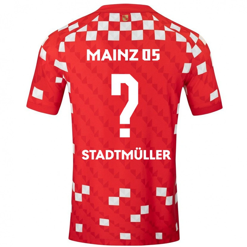 Danxen Heren Elias Stadtmüller #0 Wit Rood Thuisshirt Thuistenue 2024/25 T-Shirt