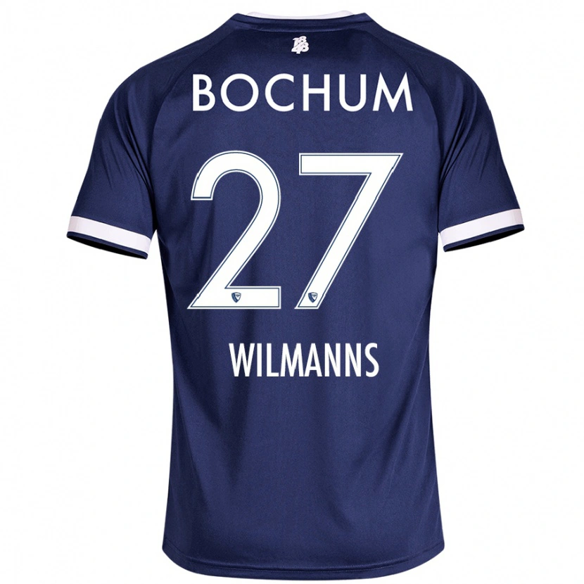 Danxen Heren Anjo Wilmanns #27 Donkerblauw Thuisshirt Thuistenue 2024/25 T-Shirt