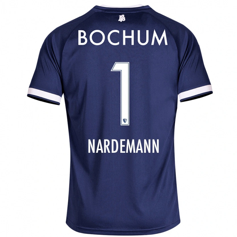 Danxen Heren Kari Närdemann #1 Donkerblauw Thuisshirt Thuistenue 2024/25 T-Shirt