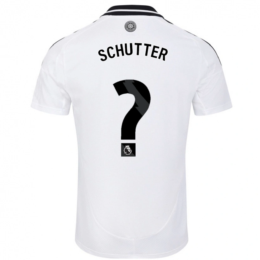 Danxen Heren Quinn Schutter #0 Wit Thuisshirt Thuistenue 2024/25 T-Shirt