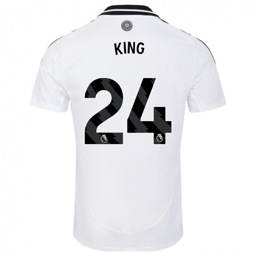 Danxen Heren Joshua King #24 Wit Thuisshirt Thuistenue 2024/25 T-Shirt