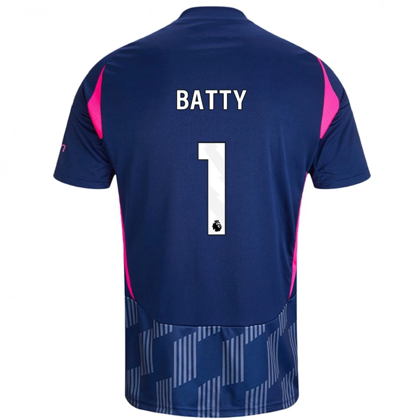 Danxen Heren Emily Batty #1 Koningsblauw Roze Uitshirt Uittenue 2024/25 T-Shirt