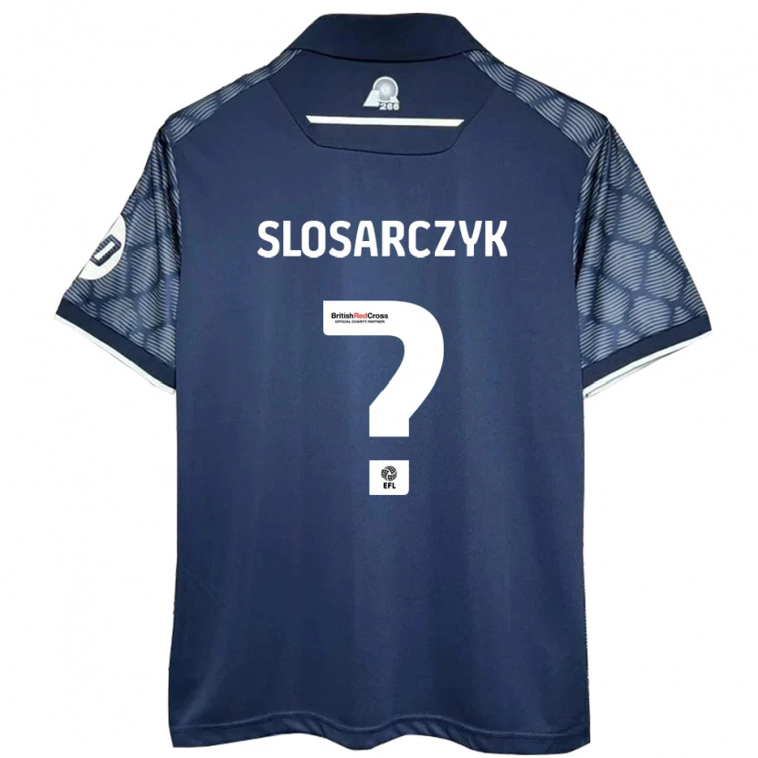 Danxen Heren Nikolas Slosarczyk #0 Zwart Uitshirt Uittenue 2024/25 T-Shirt