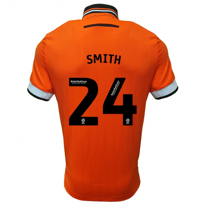 Danxen Heren Michael Smith #24 Oranje Wit Uitshirt Uittenue 2024/25 T-Shirt