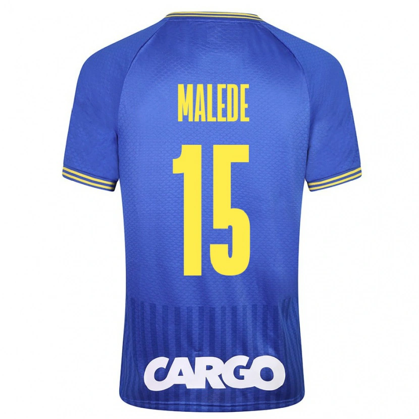 Danxen Heren Yonas Malede #15 Wit Uitshirt Uittenue 2024/25 T-Shirt