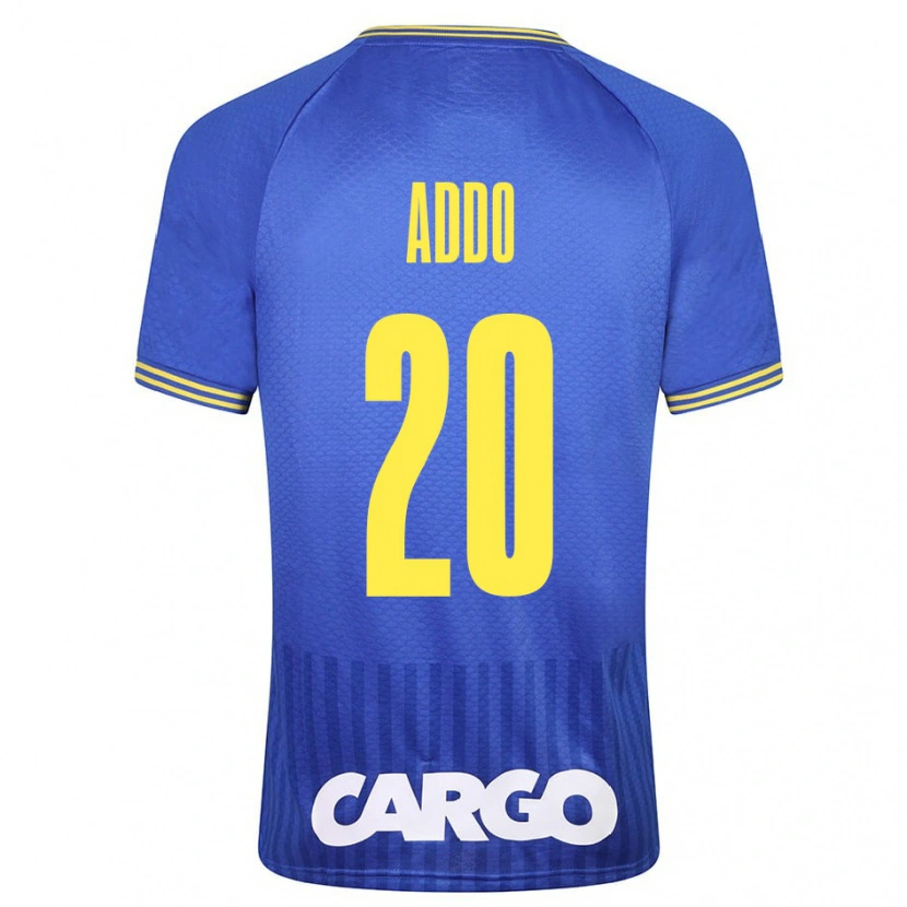 Danxen Heren Henry Addo #20 Wit Uitshirt Uittenue 2024/25 T-Shirt