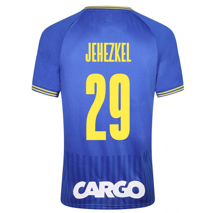 Danxen Heren Sagiv Jehezkel #29 Wit Uitshirt Uittenue 2024/25 T-Shirt