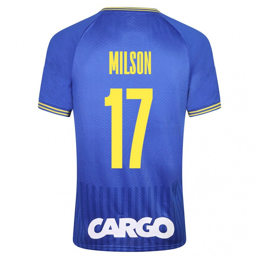 Danxen Heren Milson #17 Wit Uitshirt Uittenue 2024/25 T-Shirt