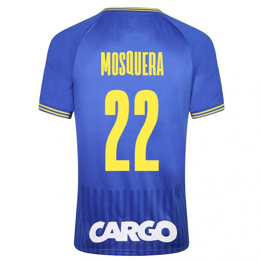 Danxen Heren Orlando Mosquera #22 Wit Uitshirt Uittenue 2024/25 T-Shirt