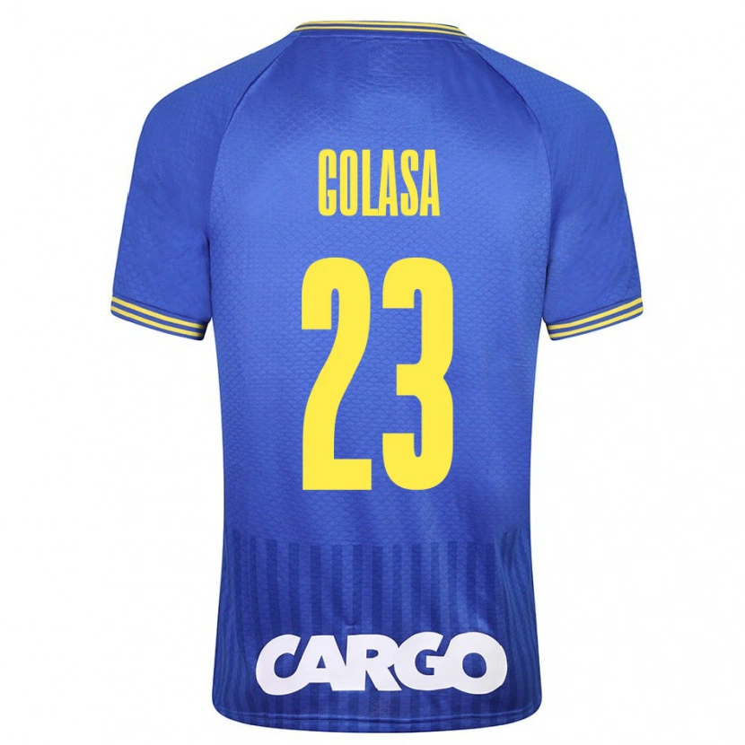 Danxen Heren Eyal Golasa #23 Wit Uitshirt Uittenue 2024/25 T-Shirt