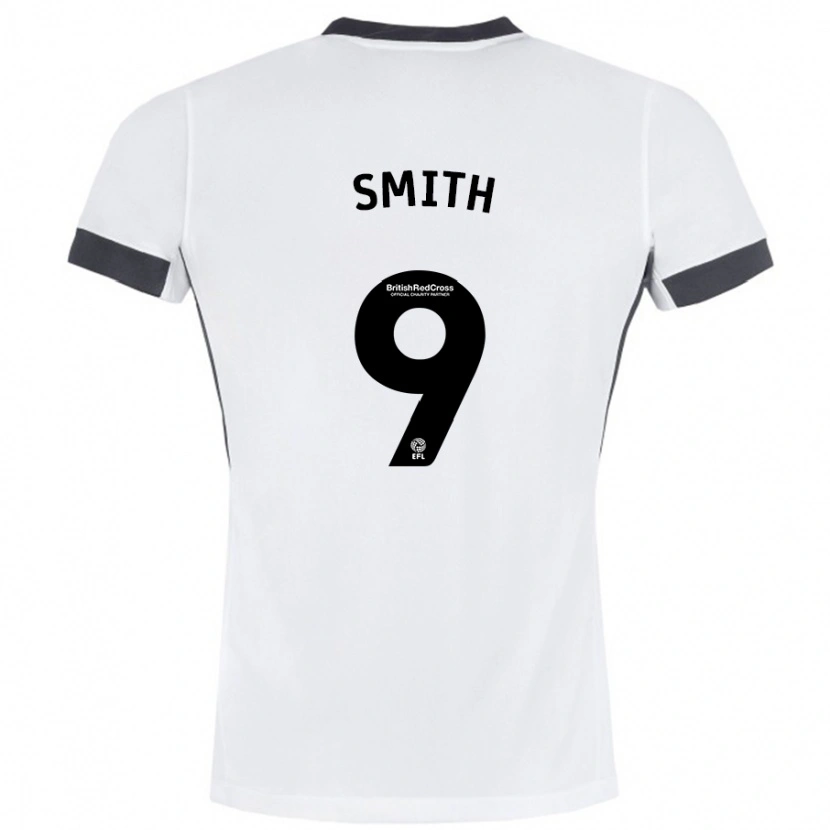 Danxen Heren Libby Smith #9 Wit Zwart Uitshirt Uittenue 2024/25 T-Shirt