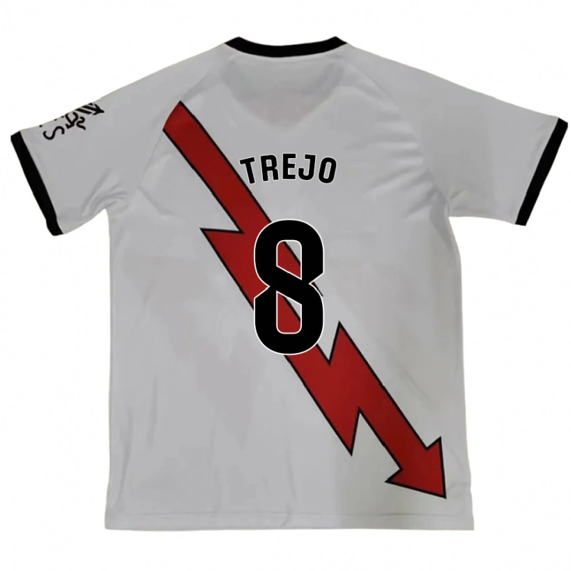 Danxen Heren Óscar Trejo #8 Rood Uitshirt Uittenue 2024/25 T-Shirt