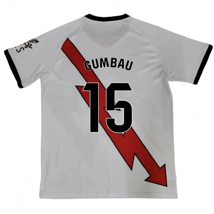 Danxen Heren Gerard Gumbau #15 Rood Uitshirt Uittenue 2024/25 T-Shirt