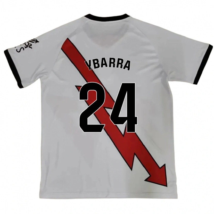 Danxen Heren Juan Ybarra #24 Rood Uitshirt Uittenue 2024/25 T-Shirt