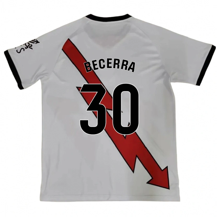 Danxen Heren Samuel Becerra #30 Rood Uitshirt Uittenue 2024/25 T-Shirt