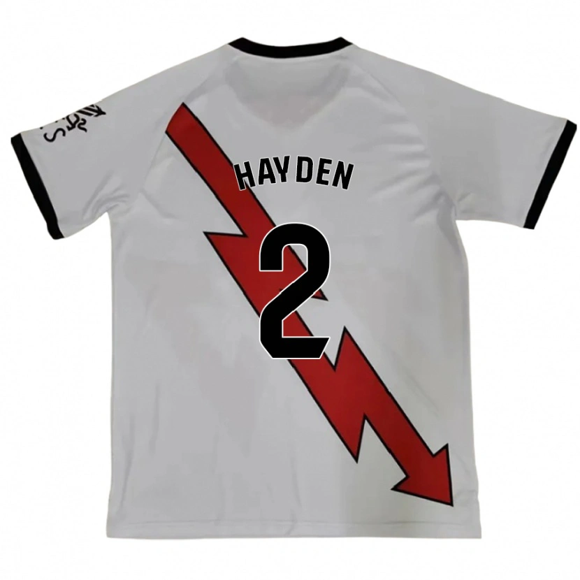 Danxen Heren Danielle Hayden #2 Rood Uitshirt Uittenue 2024/25 T-Shirt