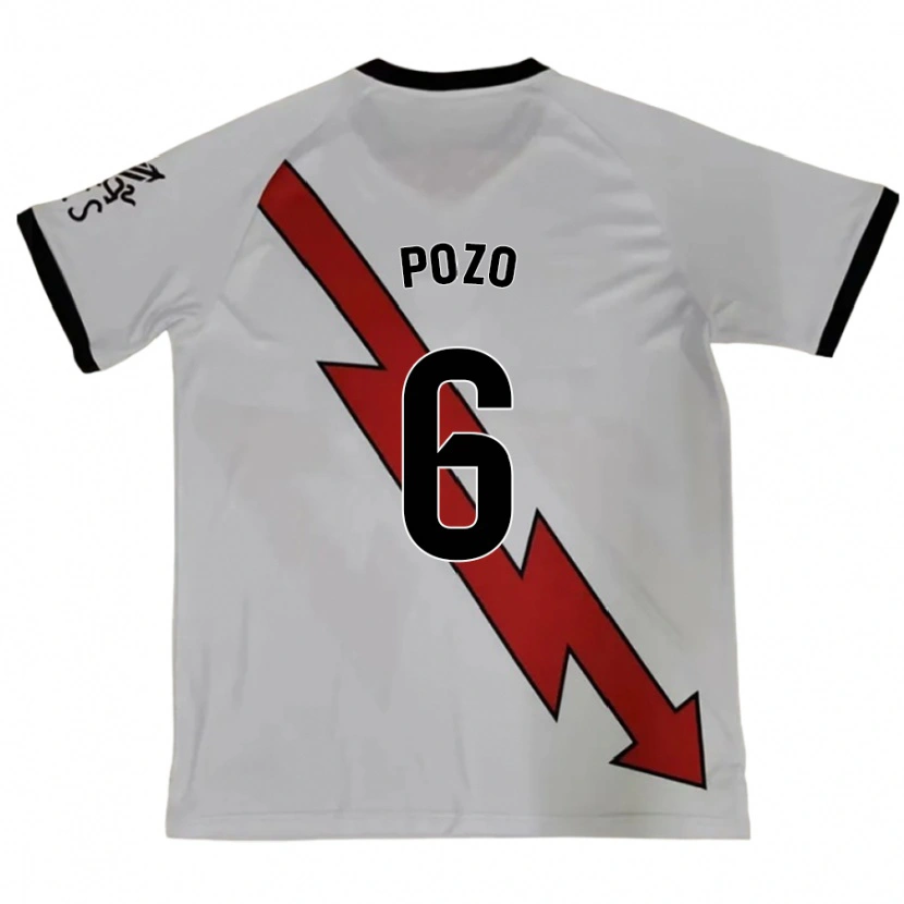 Danxen Heren José Pozo #6 Rood Uitshirt Uittenue 2024/25 T-Shirt