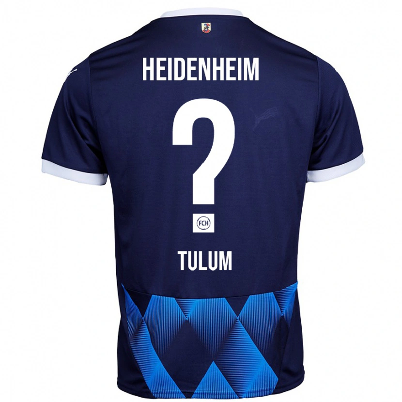 Danxen Heren Melih Tulum #0 Donker Marineblauw Uitshirt Uittenue 2024/25 T-Shirt