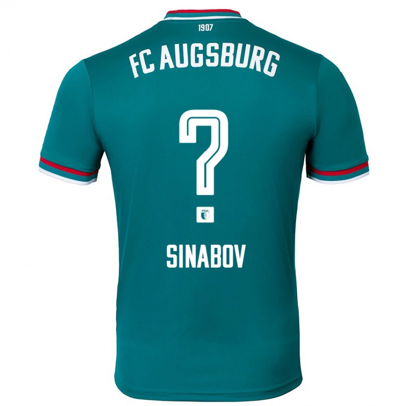 Danxen Heren Albert Sinabov #0 Donkergroen Uitshirt Uittenue 2024/25 T-Shirt