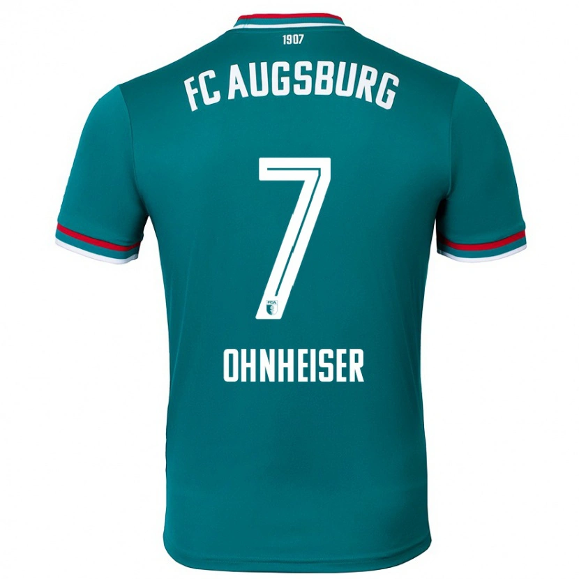 Danxen Heren Nico Ohnheiser #7 Donkergroen Uitshirt Uittenue 2024/25 T-Shirt