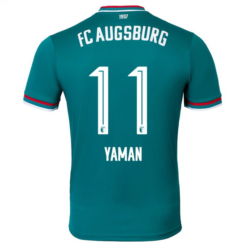 Danxen Heren Kerim Yaman #11 Donkergroen Uitshirt Uittenue 2024/25 T-Shirt