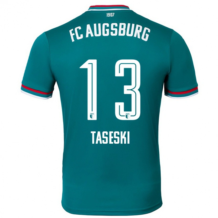 Danxen Heren Kristijan Taseski #13 Donkergroen Uitshirt Uittenue 2024/25 T-Shirt